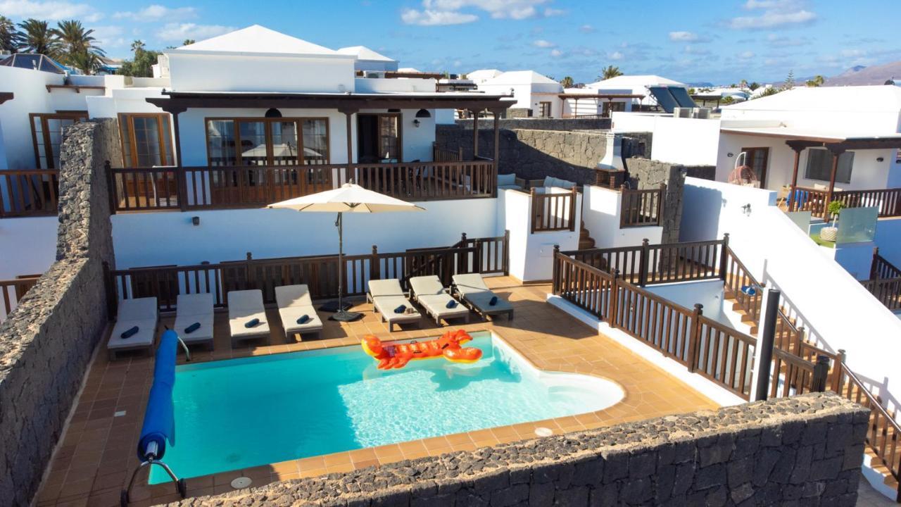 Villa Vista Rey - 6 Bedroom - Heated Pool - Amazing Views - Pool Table - Vista Lobos - Playa Blanca エクステリア 写真